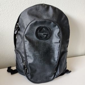 Black Gucci Backpack